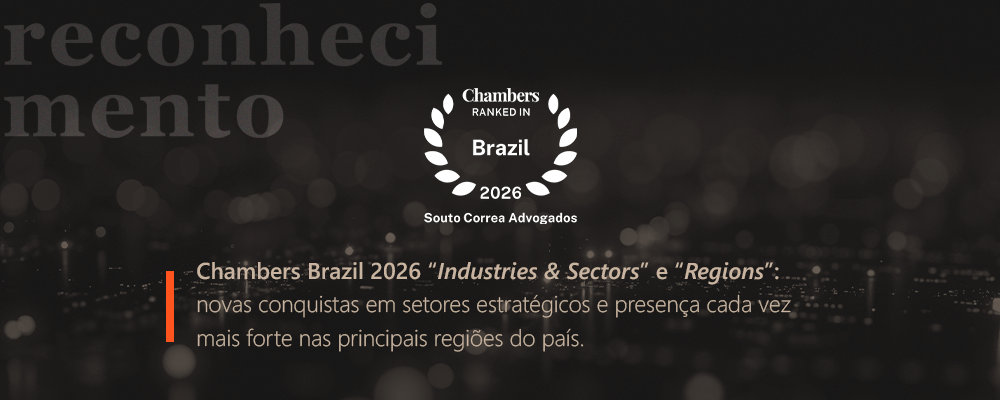 Estamos entre os destaques dos blocos “Industries &amp; Sectors” e “Regions” do Chambers Brazil 2026